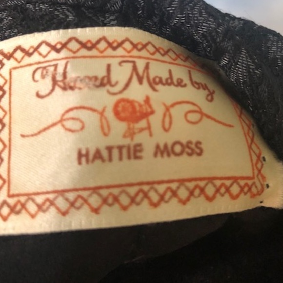 VINTAGE 1960s Black Brocade Jackie O' Style Swing Coat Size M/L - Picture 4 of 10